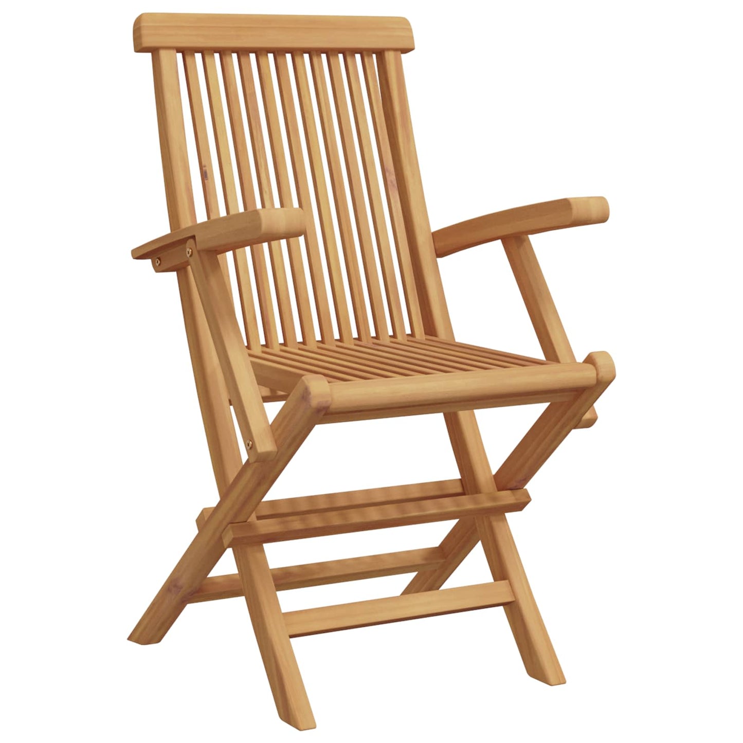 vidaXL Σέτ φαγητού για κήπο 3 pcs Καφέ Μασίφ ξύλο teak