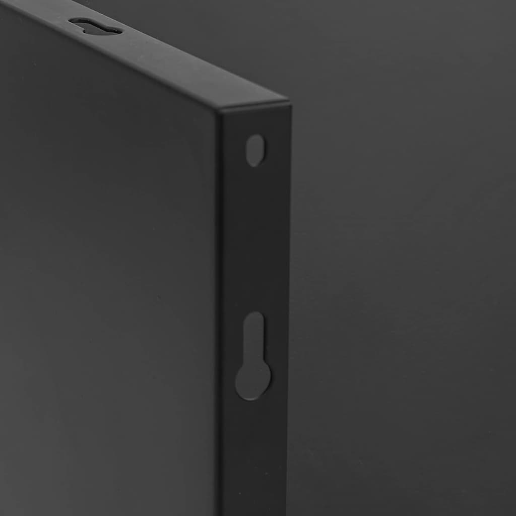 vidaXL Κουτί Παγίδας Σφαιρών Μαύρο 29 x 22 x 20 εκ Ατσάλι