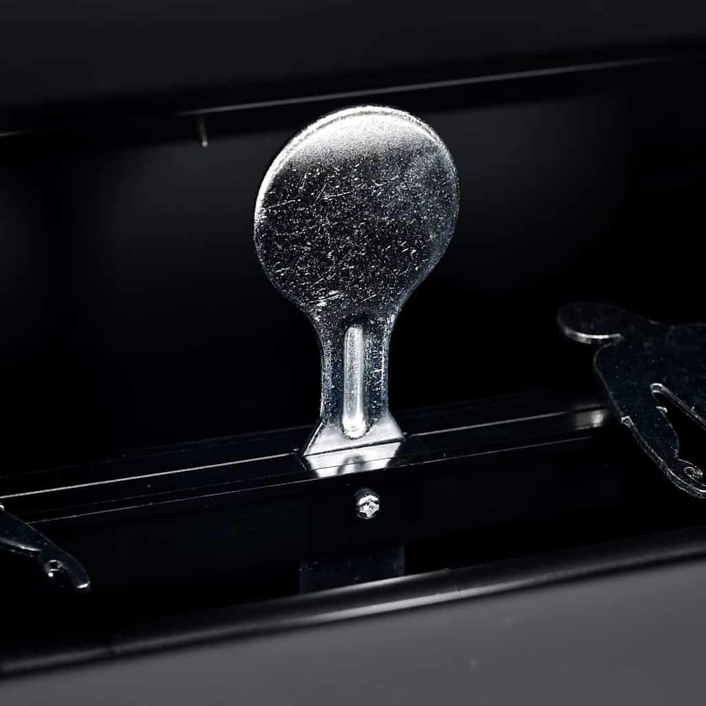 vidaXL Κουτί Παγίδας Σφαιρών Μαύρο 29 x 22 x 20 εκ Ατσάλι