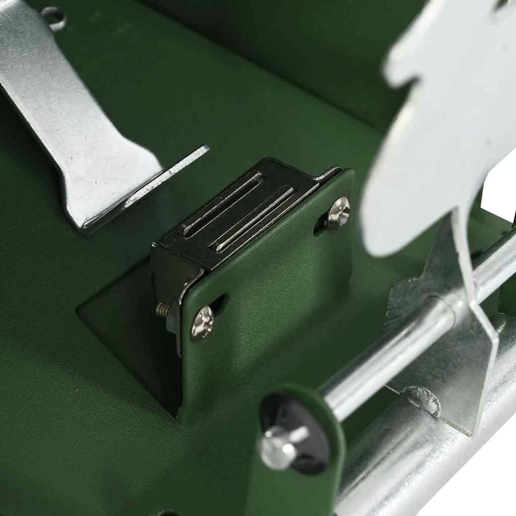 vidaXL Στόχος-παγίδα σφαιριδίων Πράσινο 14 x 14 x 19 εκ Ατσάλι