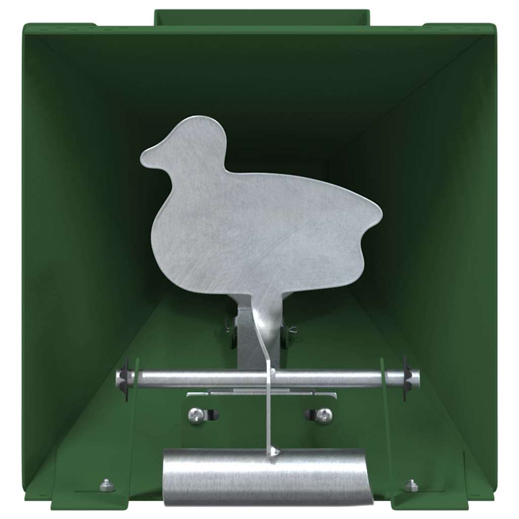 vidaXL Στόχος-παγίδα σφαιριδίων Πράσινο 14 x 14 x 19 εκ Ατσάλι