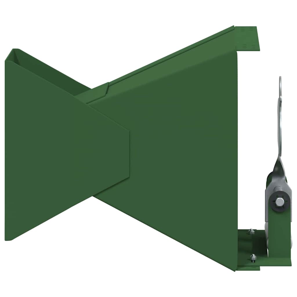 vidaXL Στόχος-παγίδα σφαιριδίων Πράσινο 14 x 14 x 19 εκ Ατσάλι