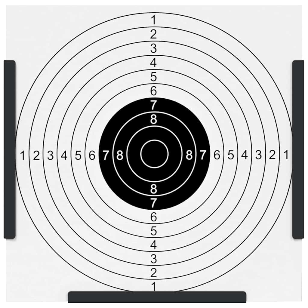 vidaXL Στόχος-παγίδα σφαιριδίων Μαύρο 17 x 17 εκ. Ατσάλι