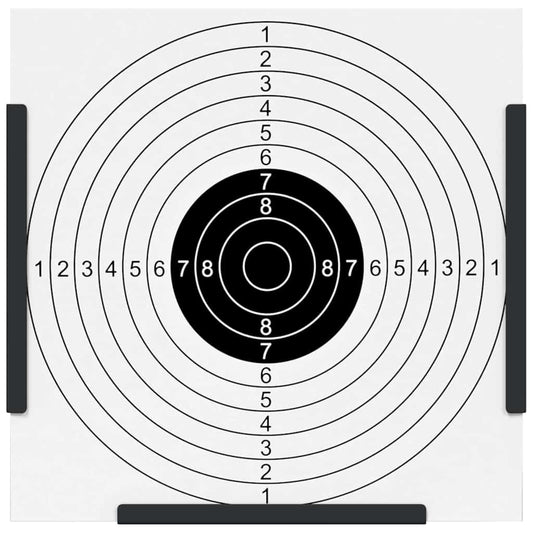 vidaXL Στόχος-παγίδα σφαιριδίων Μαύρο 17 x 17 εκ. Ατσάλι