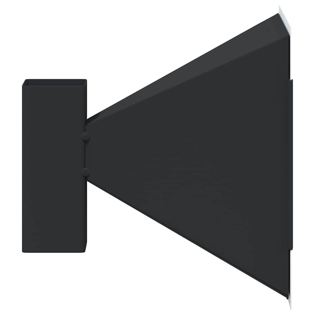 vidaXL Στόχος-παγίδα σφαιριδίων Μαύρο 17 x 17 εκ. Ατσάλι