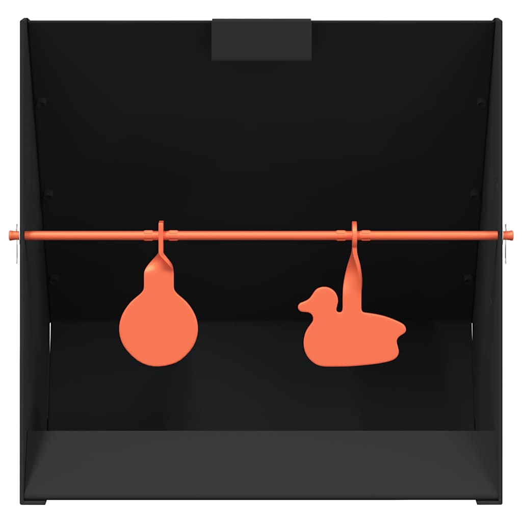 vidaXL Στόχος-παγίδα σφαιριδίων Μαύρο 31 x 23 x 31.5 εκ Ατσάλι