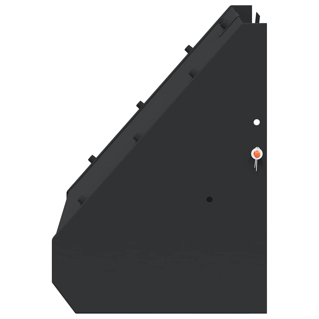 vidaXL Στόχος-παγίδα σφαιριδίων Μαύρο 31 x 23 x 31.5 εκ Ατσάλι