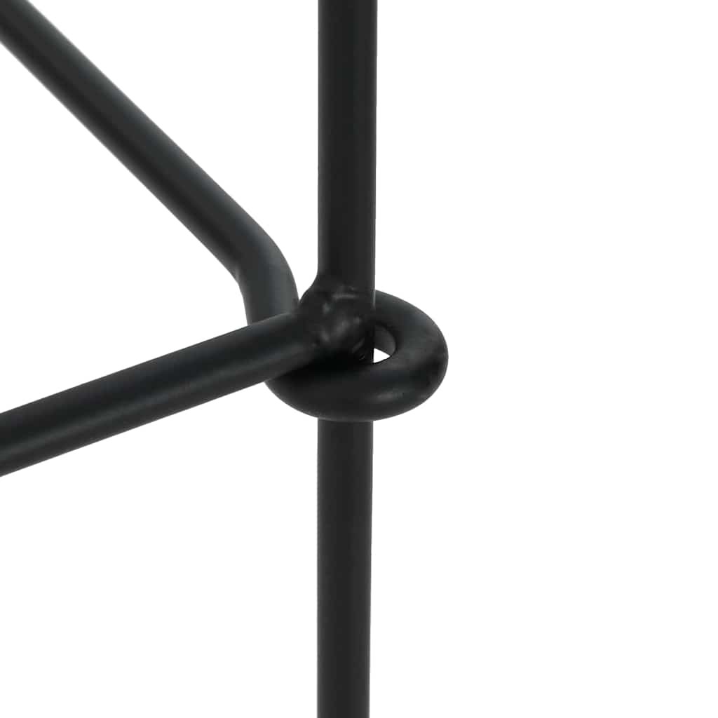 vidaXL Στόχος επαναφοράς Μαύρο 26 x 13 x 31 εκ. Ατσάλι