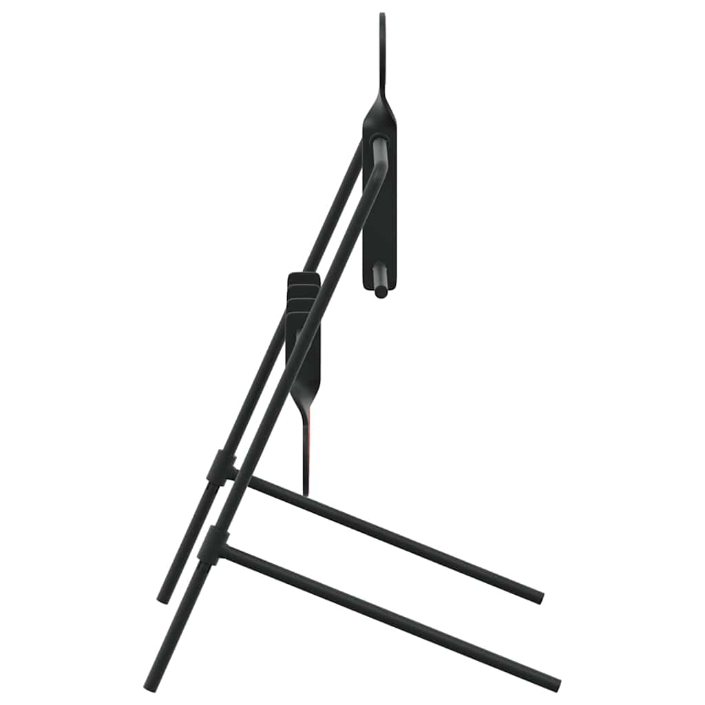 vidaXL Στόχος επαναφοράς Μαύρο 40 x 34 x 53 εκ. Ατσάλι