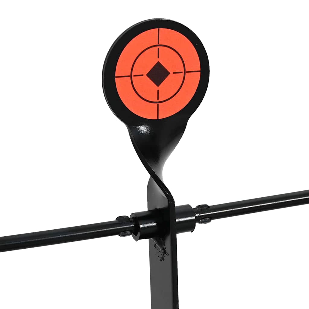 vidaXL Στόχος επαναφοράς Μαύρο 38 x 20.5 x 33 εκ. Ατσάλι