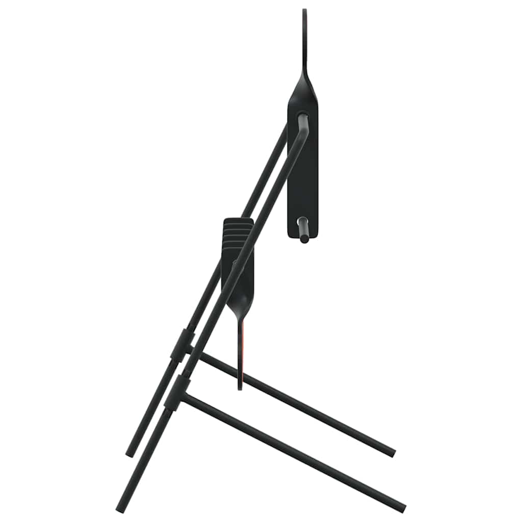 vidaXL Στόχος επαναφοράς Μαύρο 38 x 20.5 x 33 εκ. Ατσάλι