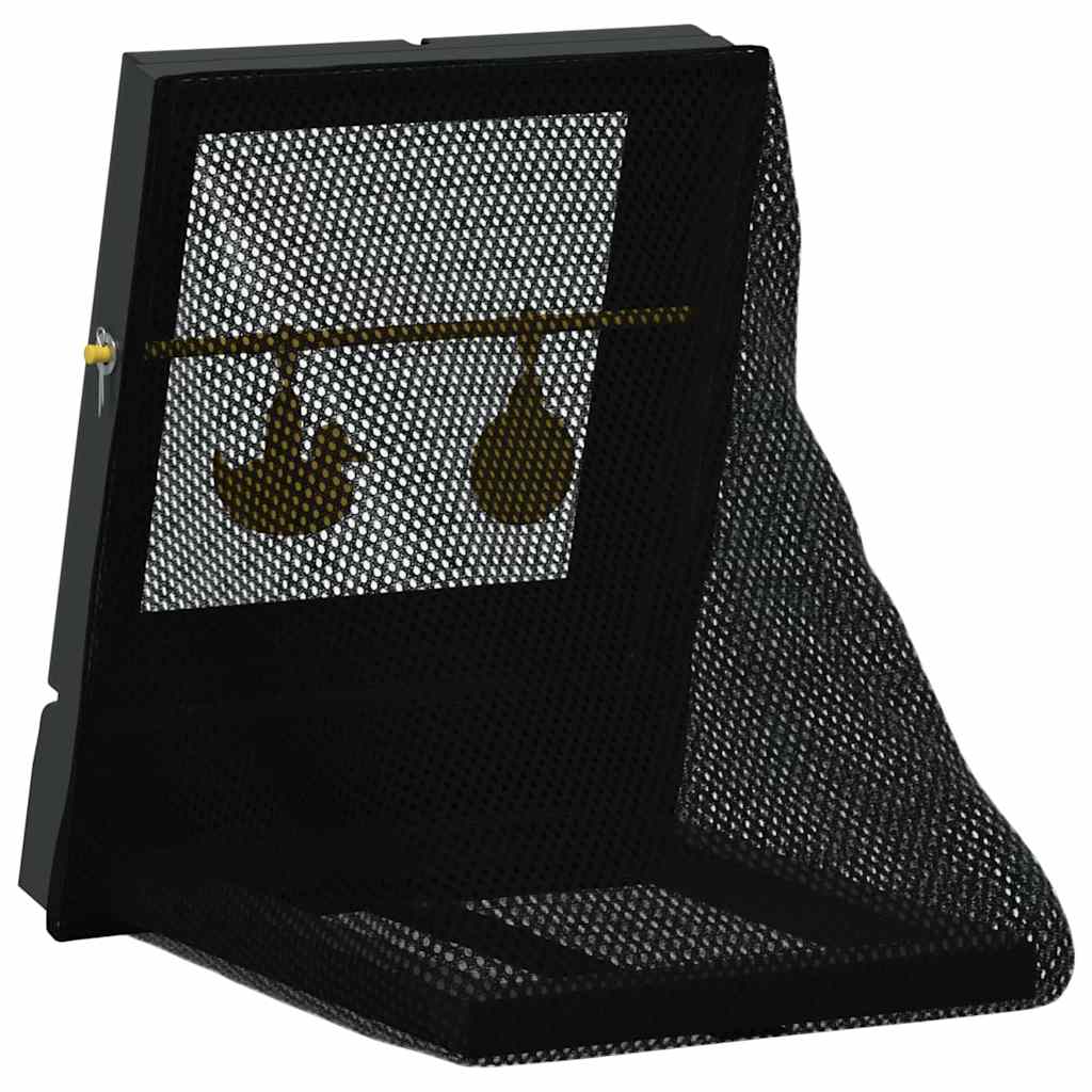 vidaXL Στόχος Airsoft Μαύρο 19 x 26 x 25 εκ Πλαστικό