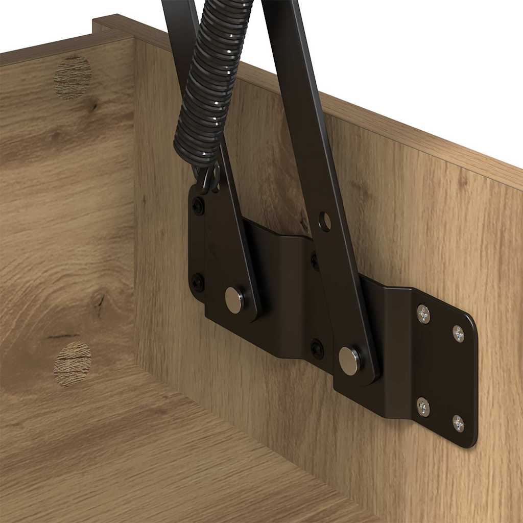 vidaXL Τραπεζάκι σαλονιού Artisan Oak 80 x 50,5 x 41,5 εκ