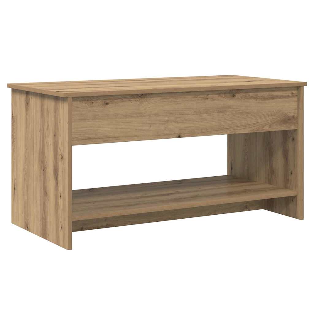 vidaXL Τραπεζάκι σαλονιού Artisan Oak 80 x 50,5 x 41,5 εκ