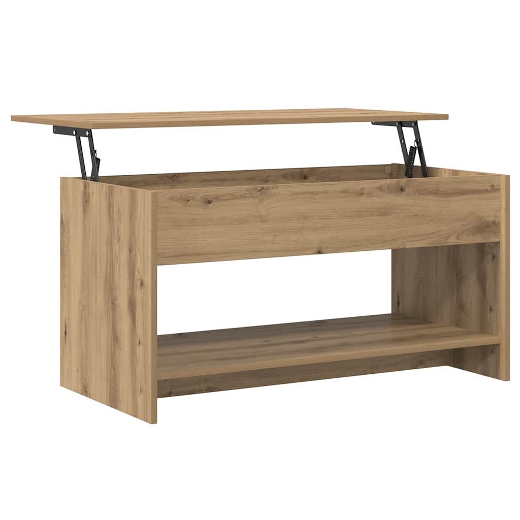 vidaXL Τραπεζάκι σαλονιού Artisan Oak 80 x 50,5 x 41,5 εκ