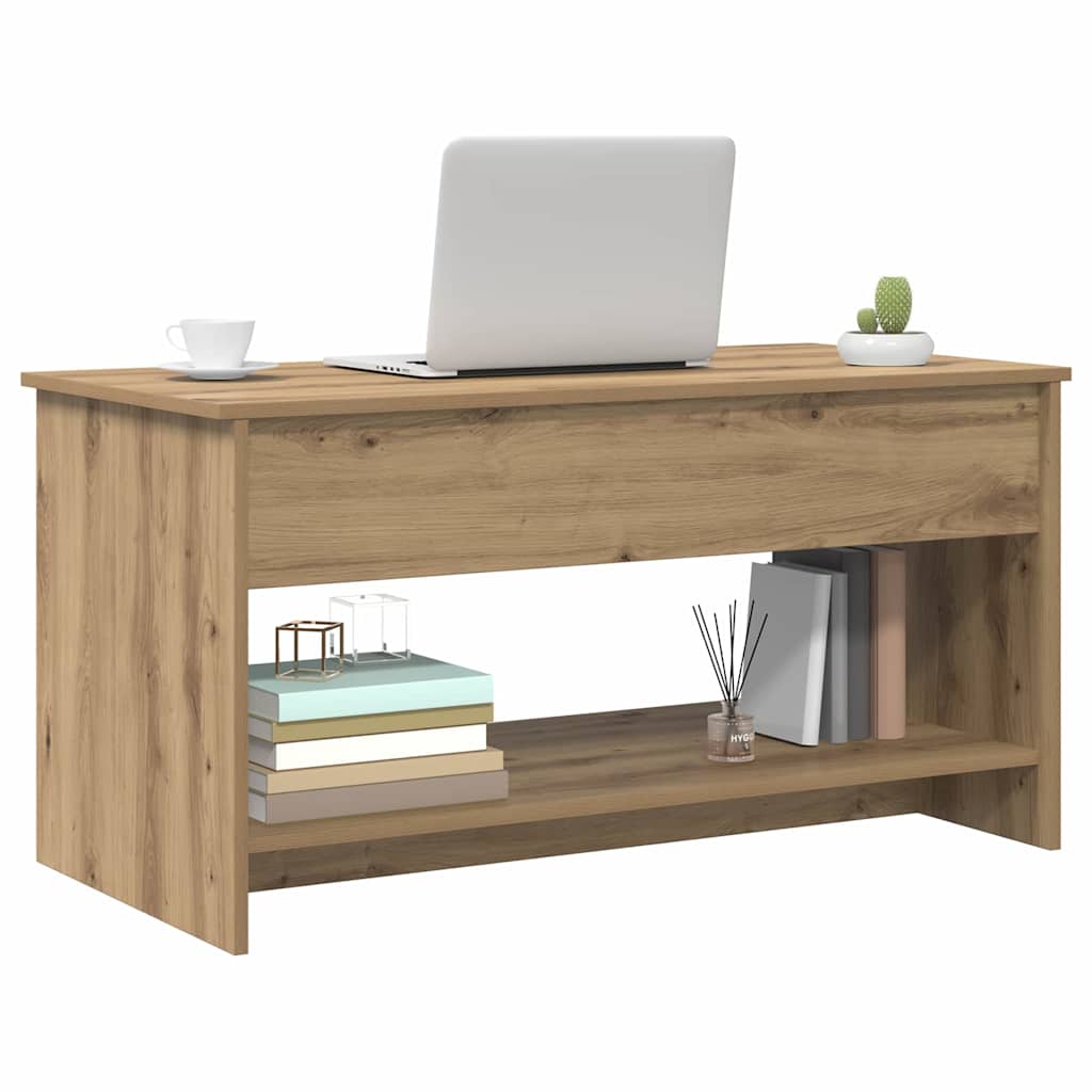 vidaXL Τραπεζάκι σαλονιού Artisan Oak 80 x 50,5 x 41,5 εκ