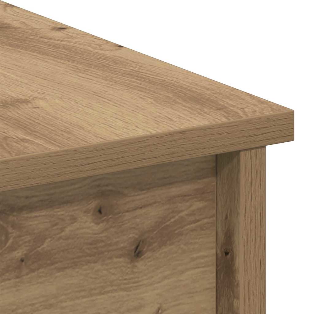 vidaXL Τραπεζάκι σαλονιού Artisan Oak 102 x 50,5 x 46,5 εκ.