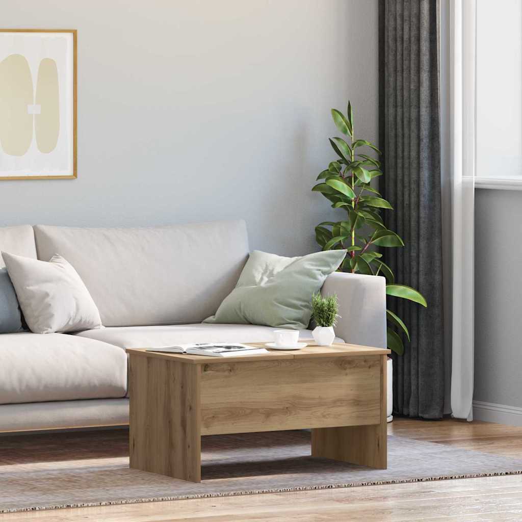 vidaXL Τραπεζάκι σαλονιού Artisan Oak 102 x 50,5 x 46,5 εκ.
