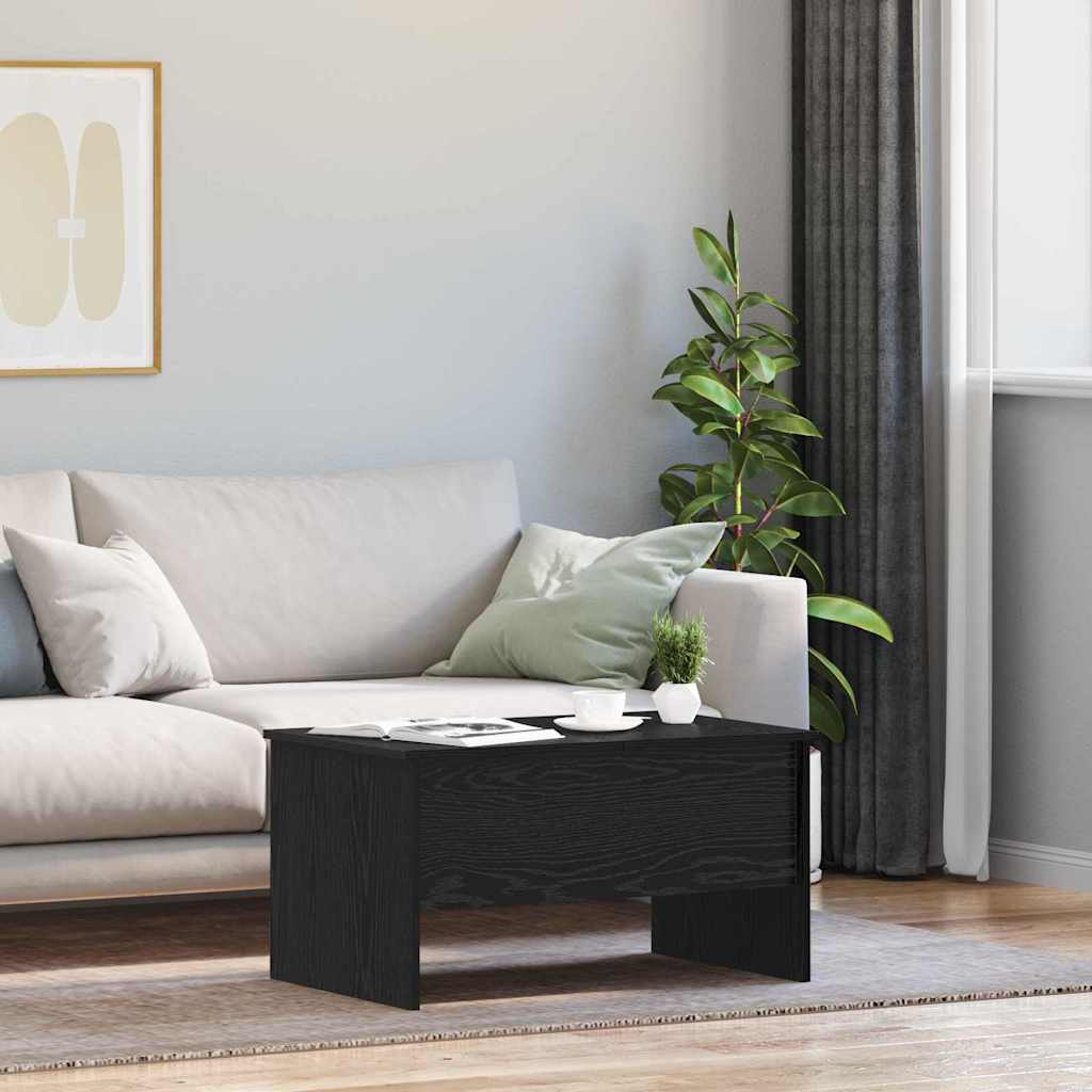 vidaXL Τραπεζάκι σαλονιού Μαύρη Οξυά 102 x 50,5 x 46,5 εκ.