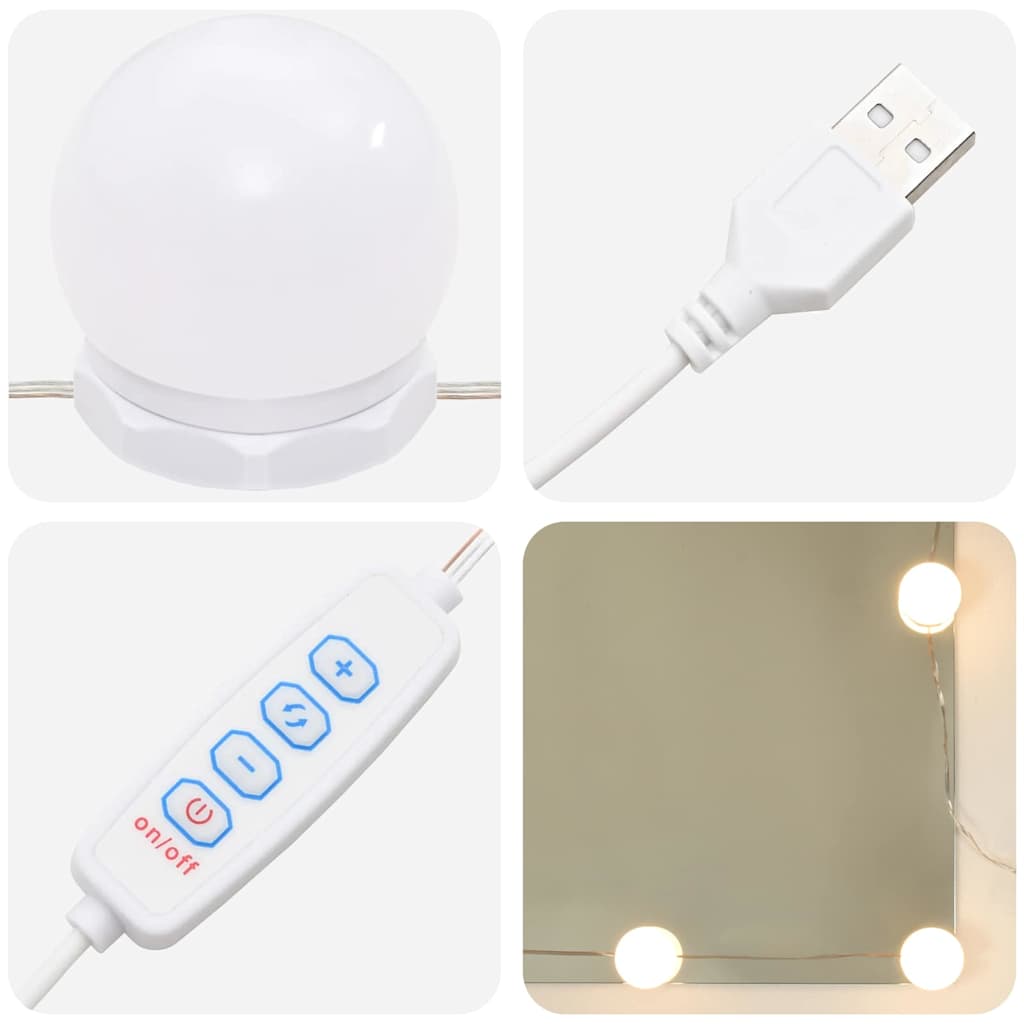 vidaXL Ντουλάπα Καθρέφτη με ράφι Artisan Oak 91 x 15 x 76,5 εκ.