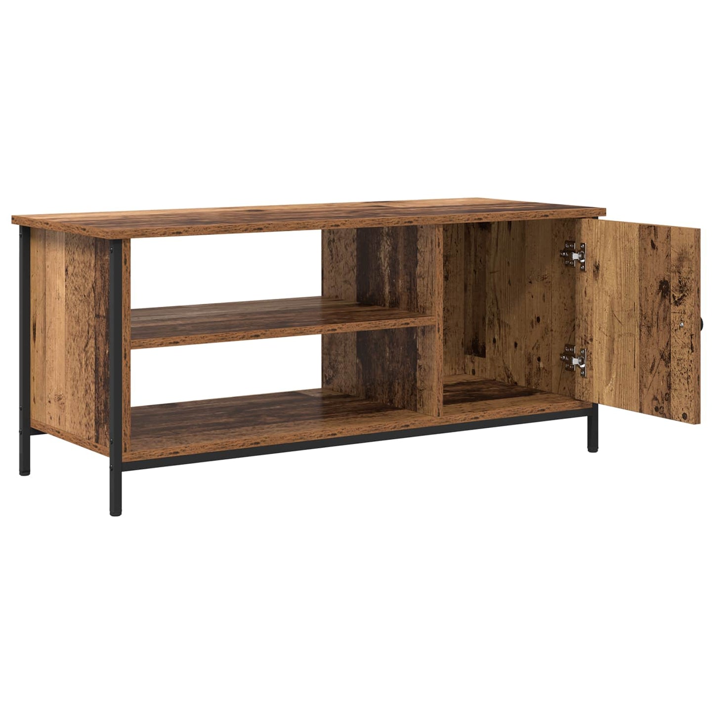 vidaXL Ντουλάπι TV 100 x 40 x 45 cm Παλιό Ξύλο Επεξεργασμένο Ξύλο