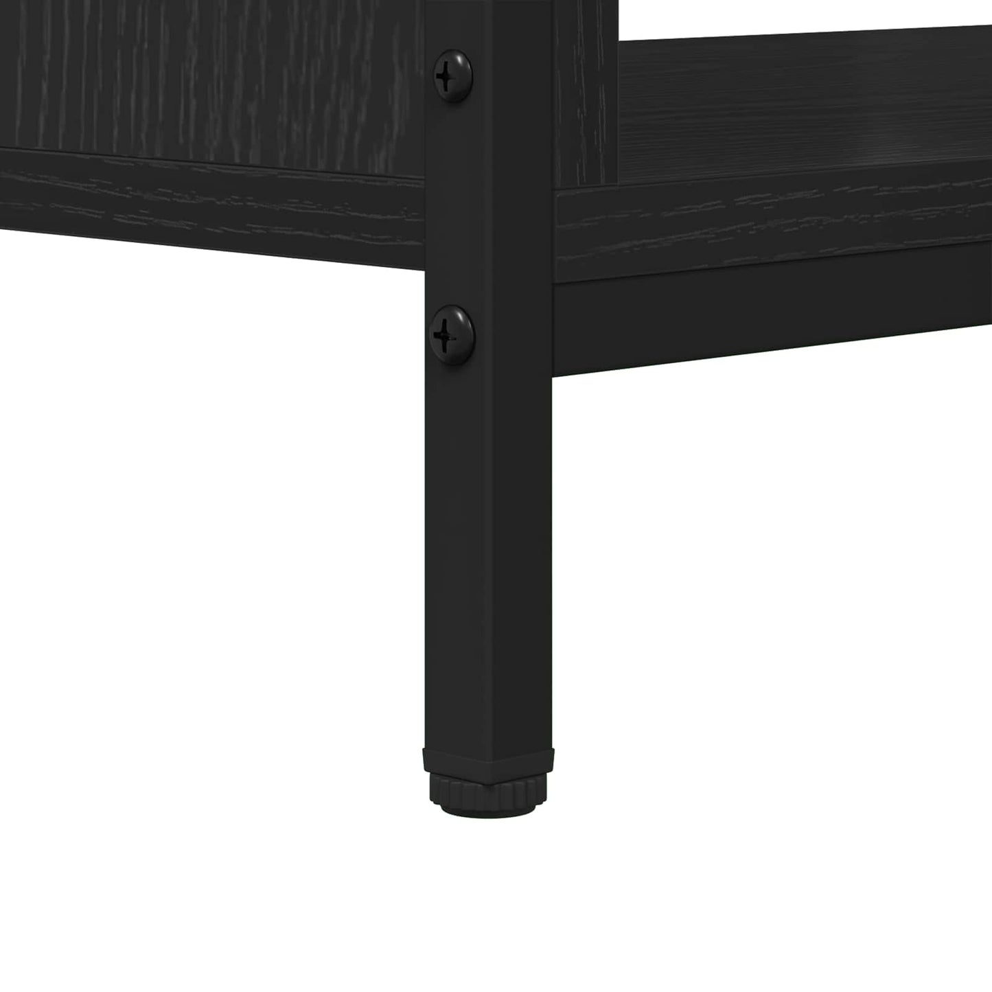 vidaXL Ντουλάπι TV 100 x 40 x 45 cm Μαύρη Οξυά Επεξεργασμένο Ξύλο