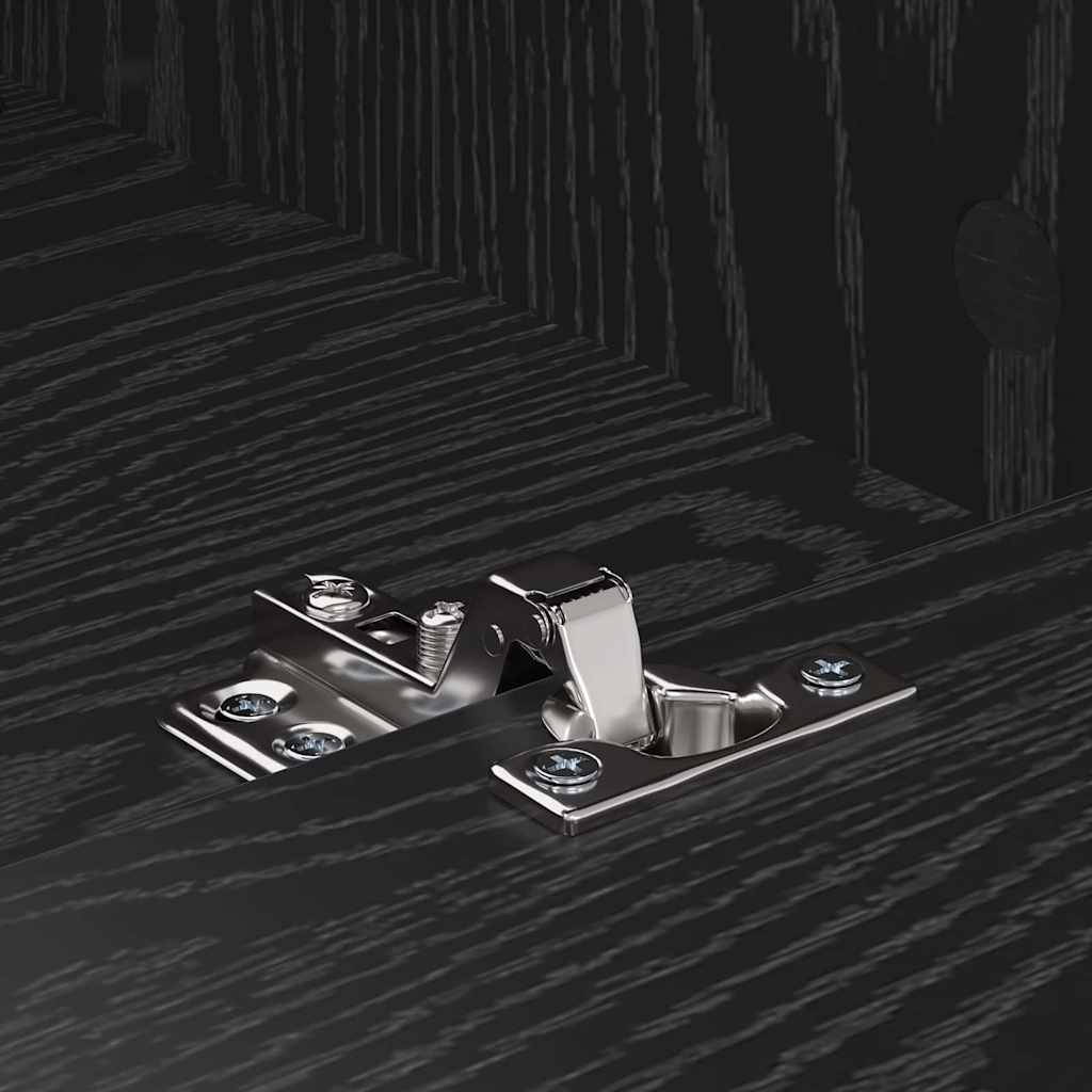 vidaXL Ντουλάπι TV Μαύρη Οξυά 150 x 30 x 45 εκ Επεξεργασμένο ξύλο