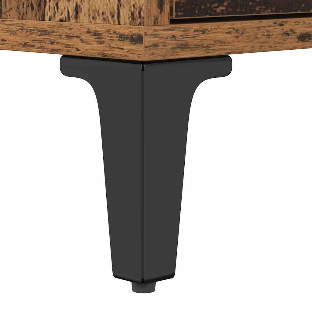 vidaXL Ντουλάπι TV με συρτάρι Παλιό Ξύλο 150 x 30 x 45 εκ