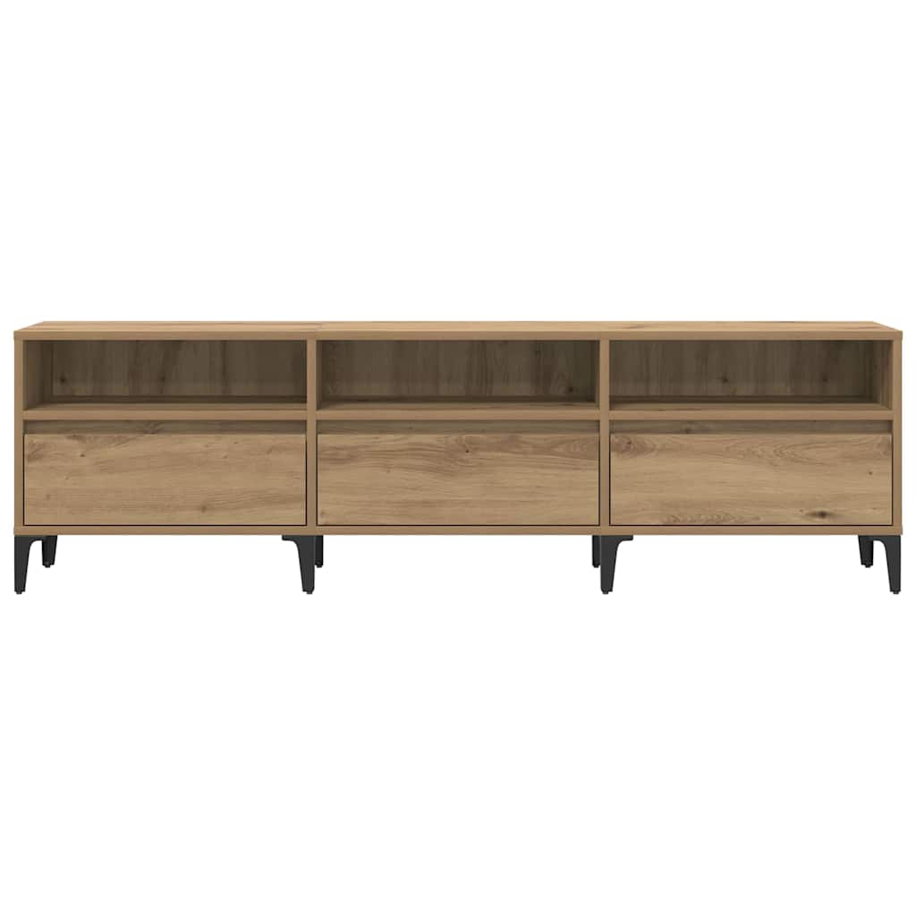 vidaXL Ντουλάπι TV με συρτάρι Artisan Oak 150 x 30 x 45 εκ