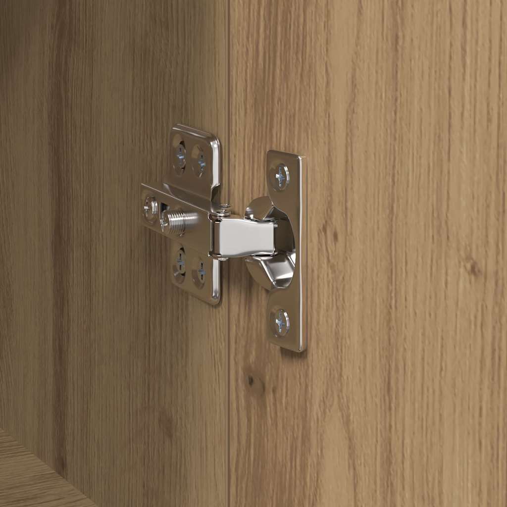 vidaXL Πλαϊνό γραφείο Artisan Oak 60 x 35 x 70 cm