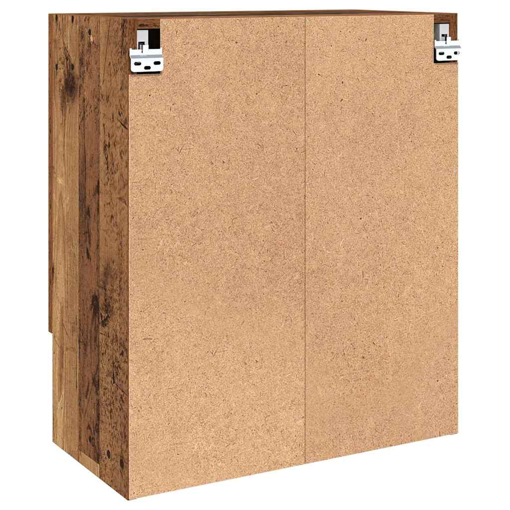 vidaXL Ντουλάπα Τοίχου 60 x 31 x 70 εκ Επεξεργασμένο Ξύλο Παλιό ξύλο