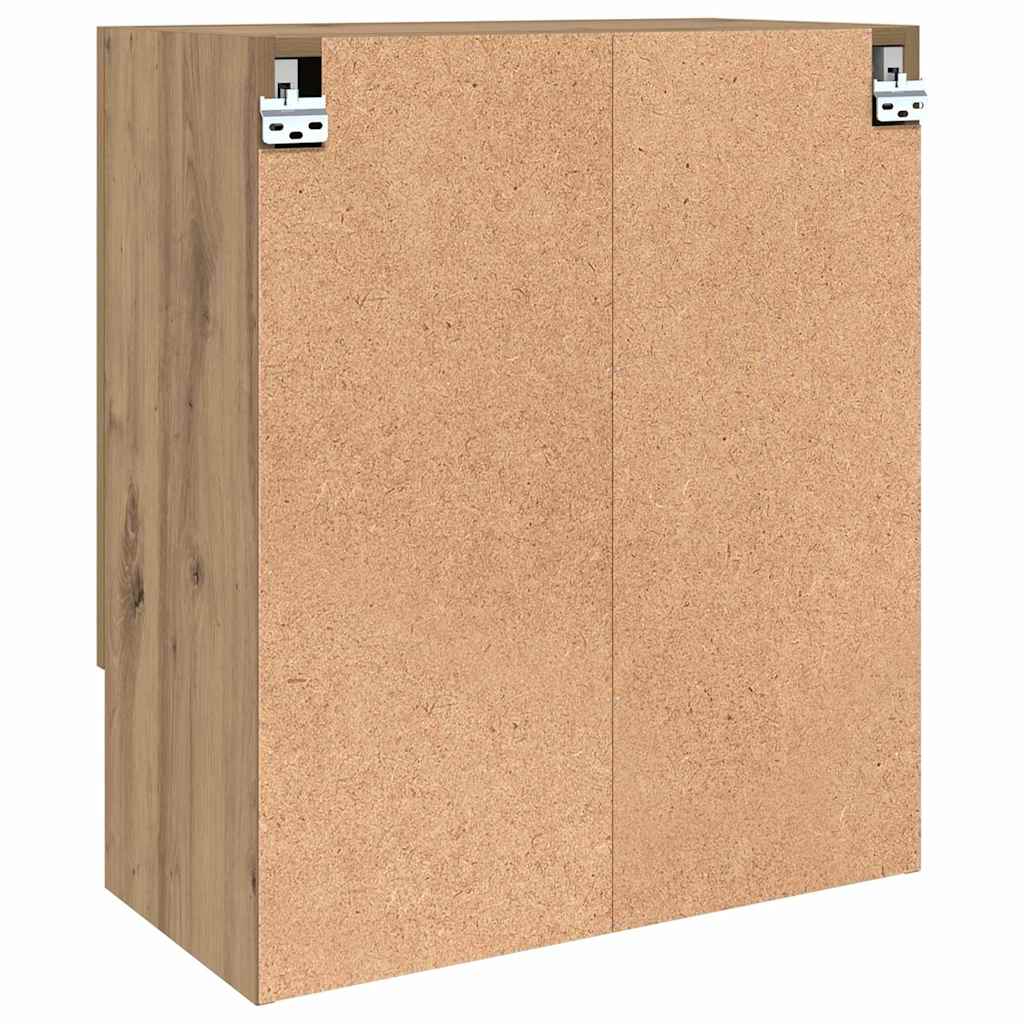 vidaXL Ντουλάπα Τοίχου 60 x 31 x 70 εκ Επεξεργασμένο Ξύλο artisan δρυς
