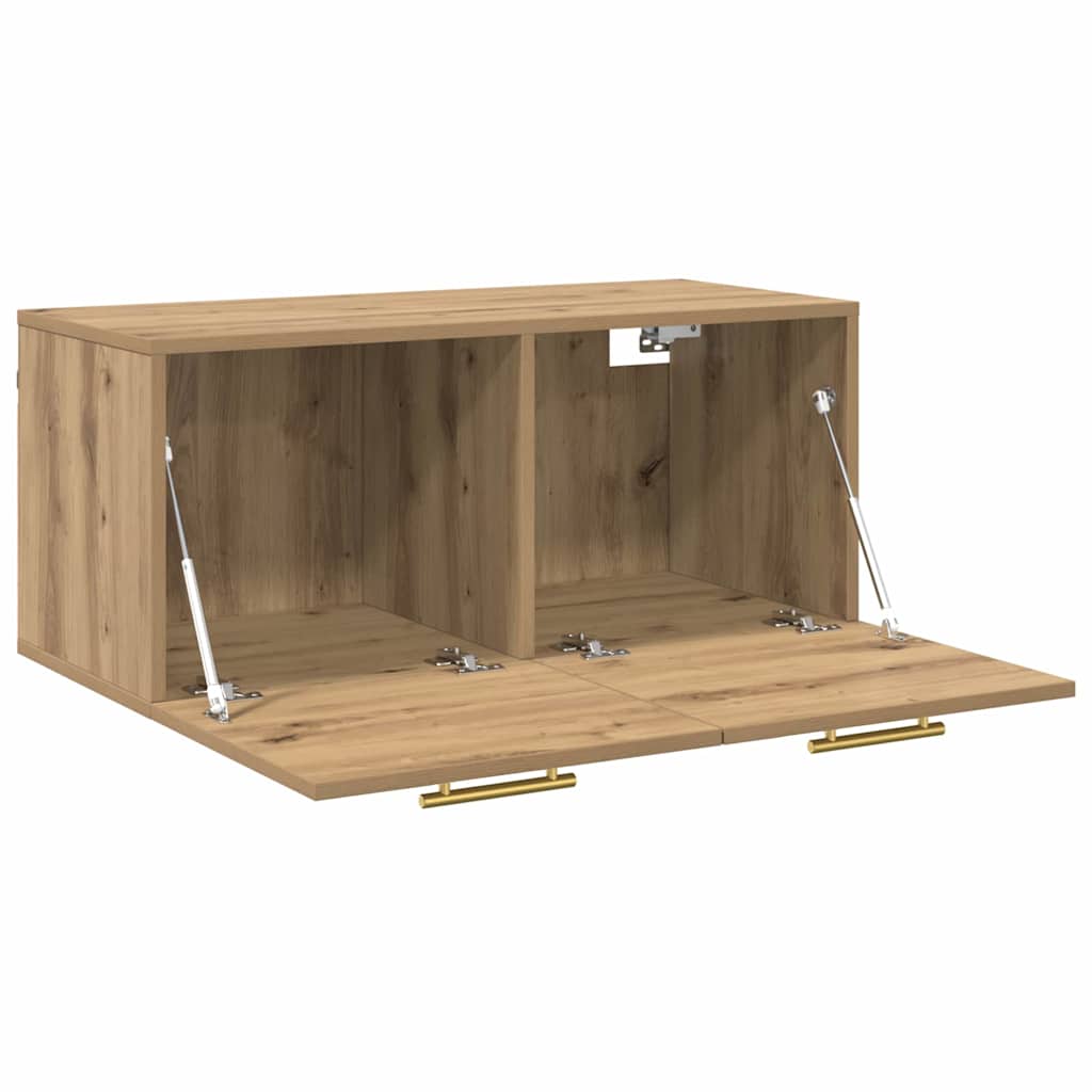 vidaXL Ντουλάπα Τοίχου 80 x 36.5 x 35 cm Επεξεργασμένο Ξύλο