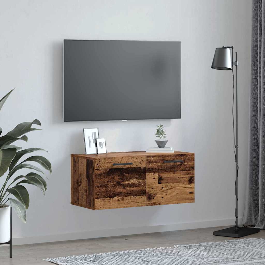 vidaXL Ντουλάπα Τοίχου 80 x 36.5 x 35 cm Επεξεργασμένο Ξύλο