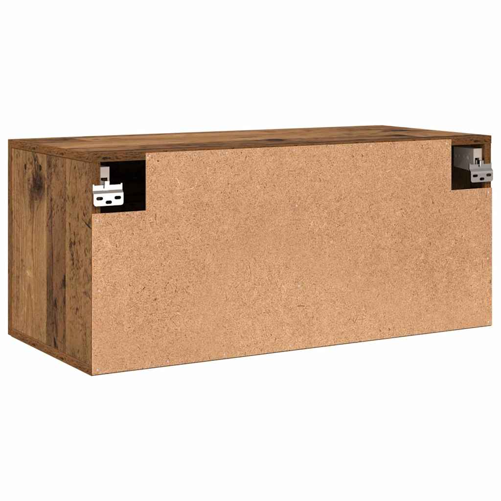 vidaXL Ντουλάπα Τοίχου 80 x 36.5 x 35 cm Επεξεργασμένο Ξύλο