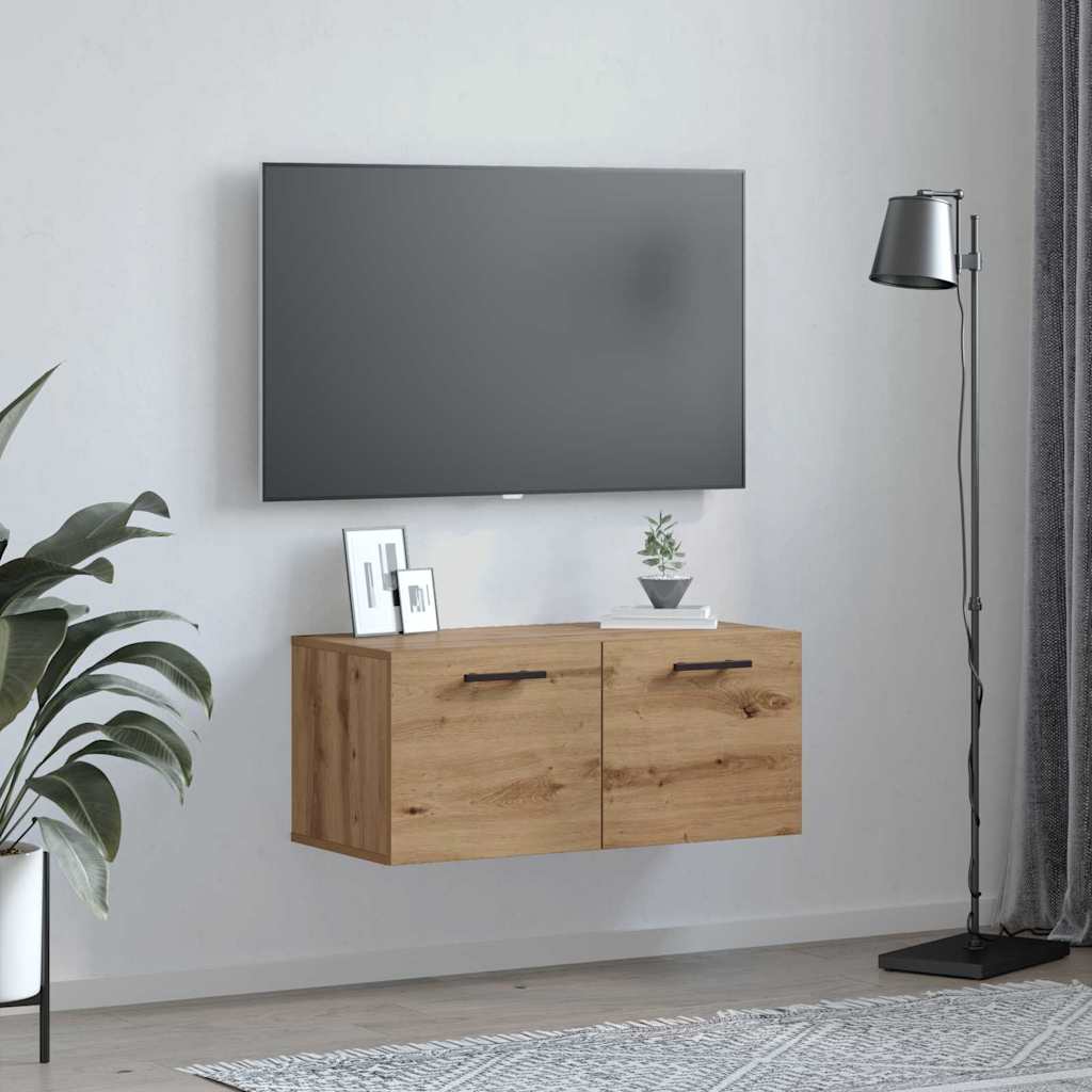 vidaXL Ντουλάπα Τοίχου 80 x 36.5 x 35 cm Επεξεργασμένο Ξύλο