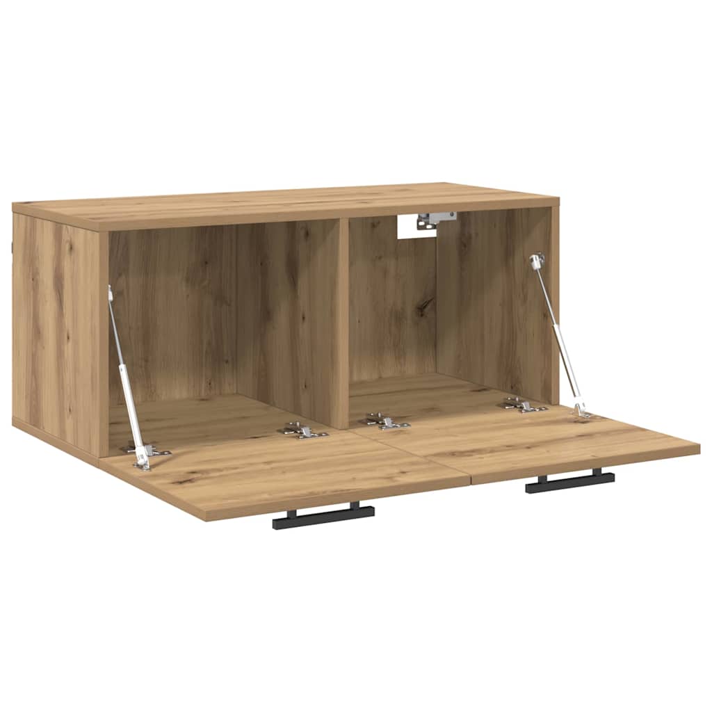 vidaXL Ντουλάπα Τοίχου 80 x 36.5 x 35 cm Επεξεργασμένο Ξύλο