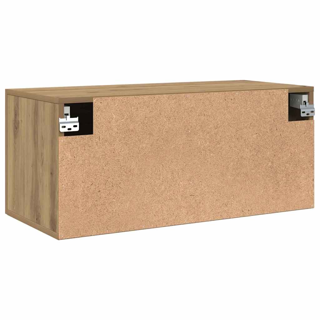 vidaXL Ντουλάπα Τοίχου 80 x 36.5 x 35 cm Επεξεργασμένο Ξύλο