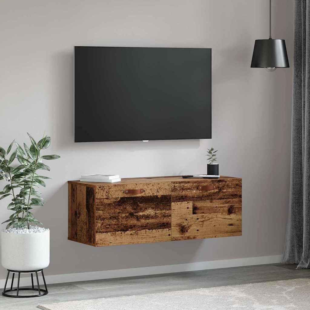 vidaXL Τοίχου Ντουλάπα 100 x 36,5 x 35 cm Επεξεργασμένο Ξύλο