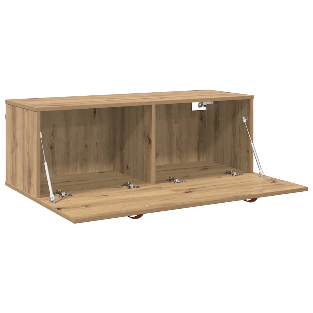 vidaXL Τοίχου Ντουλάπα 100 x 36,5 x 35 cm Επεξεργασμένο Ξύλο