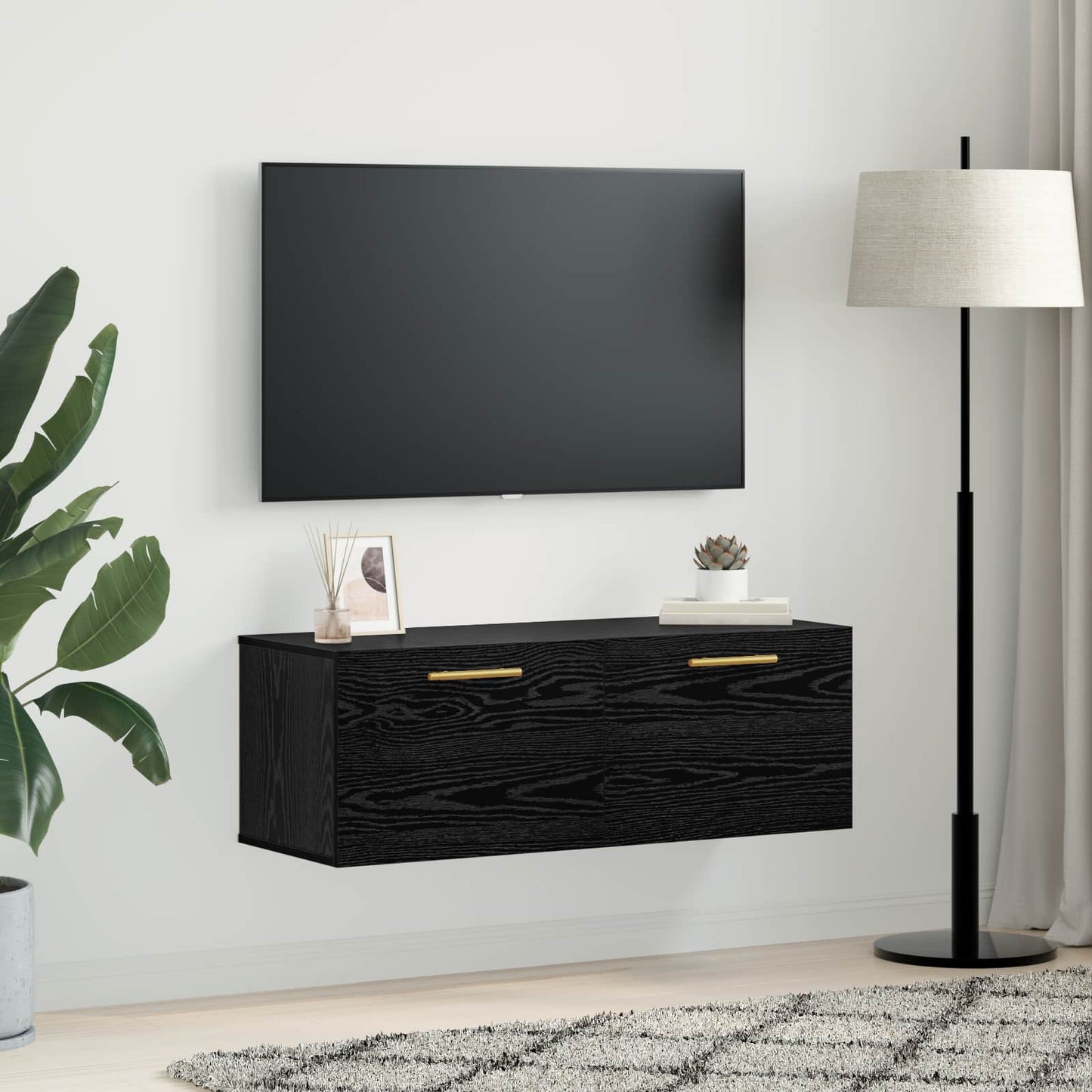 vidaXL Ντουλάπα Τοίχου 100 x 36.5 x 35 cm Επεξεργασμένο Ξύλο