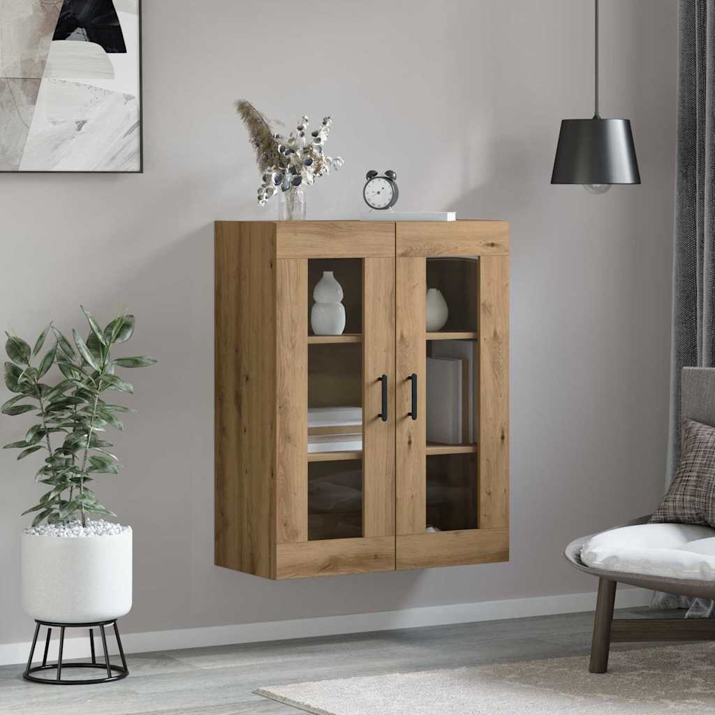 vidaXL Πλαϊνό γραφείο Artisan Oak 69,5 x 34 x 90 εκ.