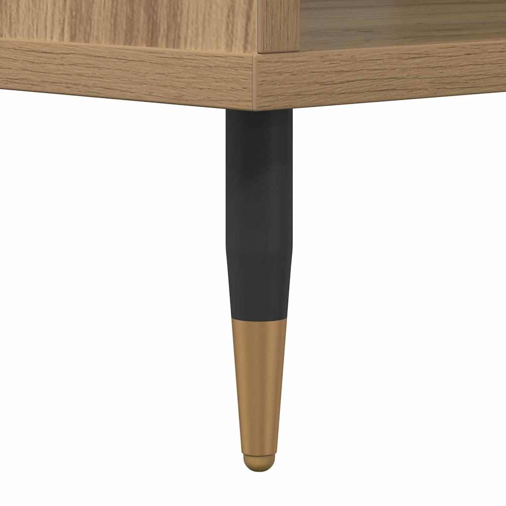 vidaXL Τραπεζάκι σαλονιού artisan δρυς 60 x 50 x 40 εκ