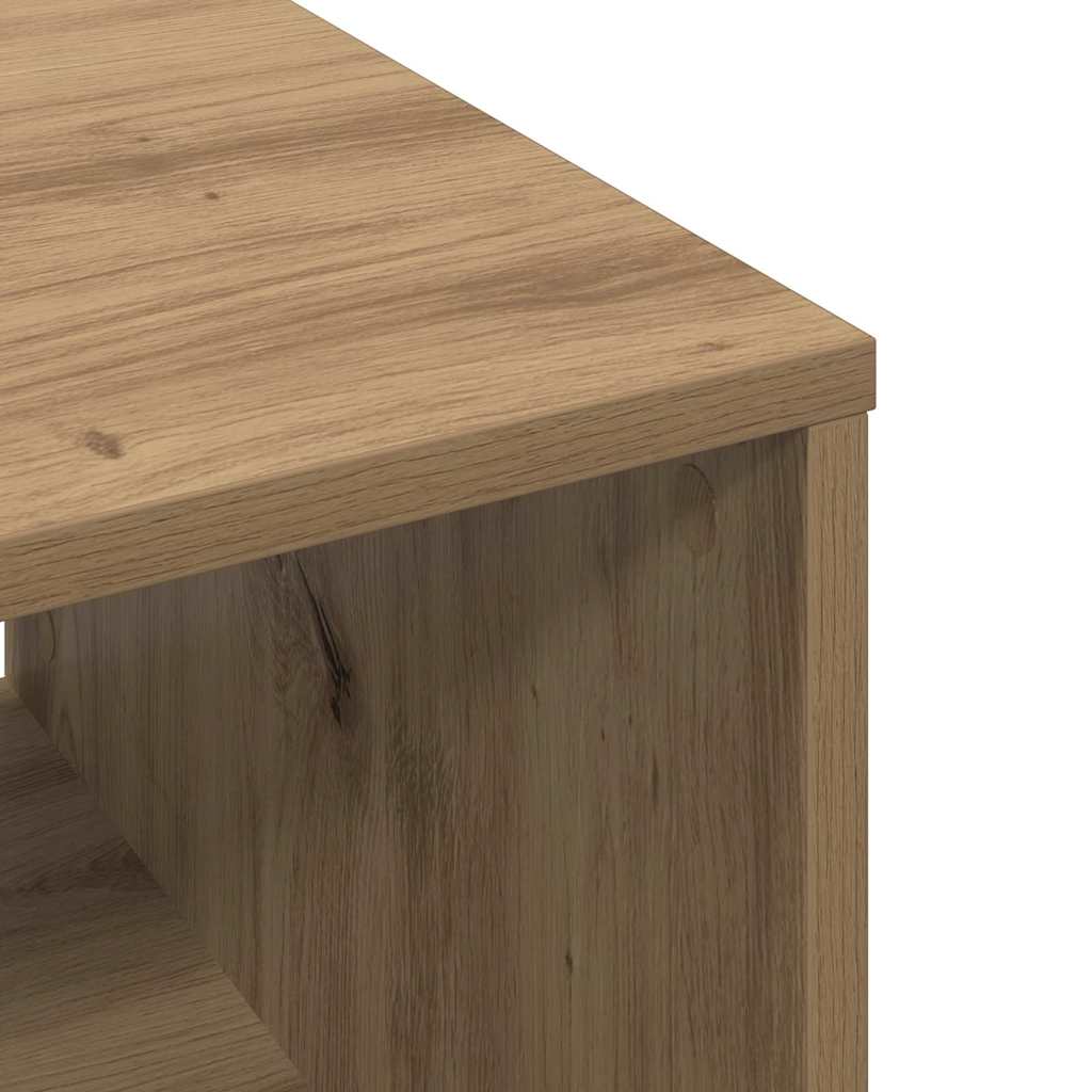 vidaXL Τραπεζάκι σαλονιού artisan δρυς 60 x 50 x 40 εκ