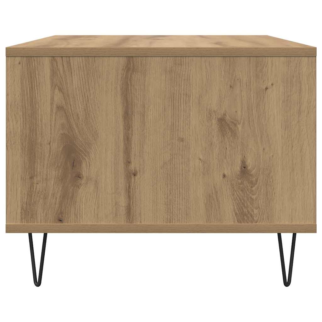 vidaXL Τραπεζάκι σαλονιού artisan δρυς 60 x 50 x 40 εκ