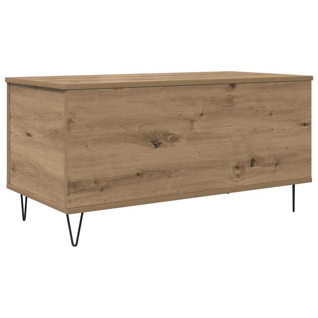 vidaXL Τραπεζάκι σαλονιού artisan δρυς 90 x 44.5 x 45 εκ.