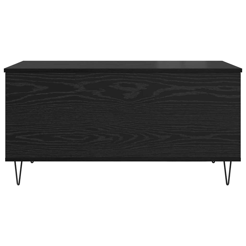 vidaXL Τραπεζάκι σαλονιού Μαύρη δρυς 90 x 44.5 x 45 εκ.