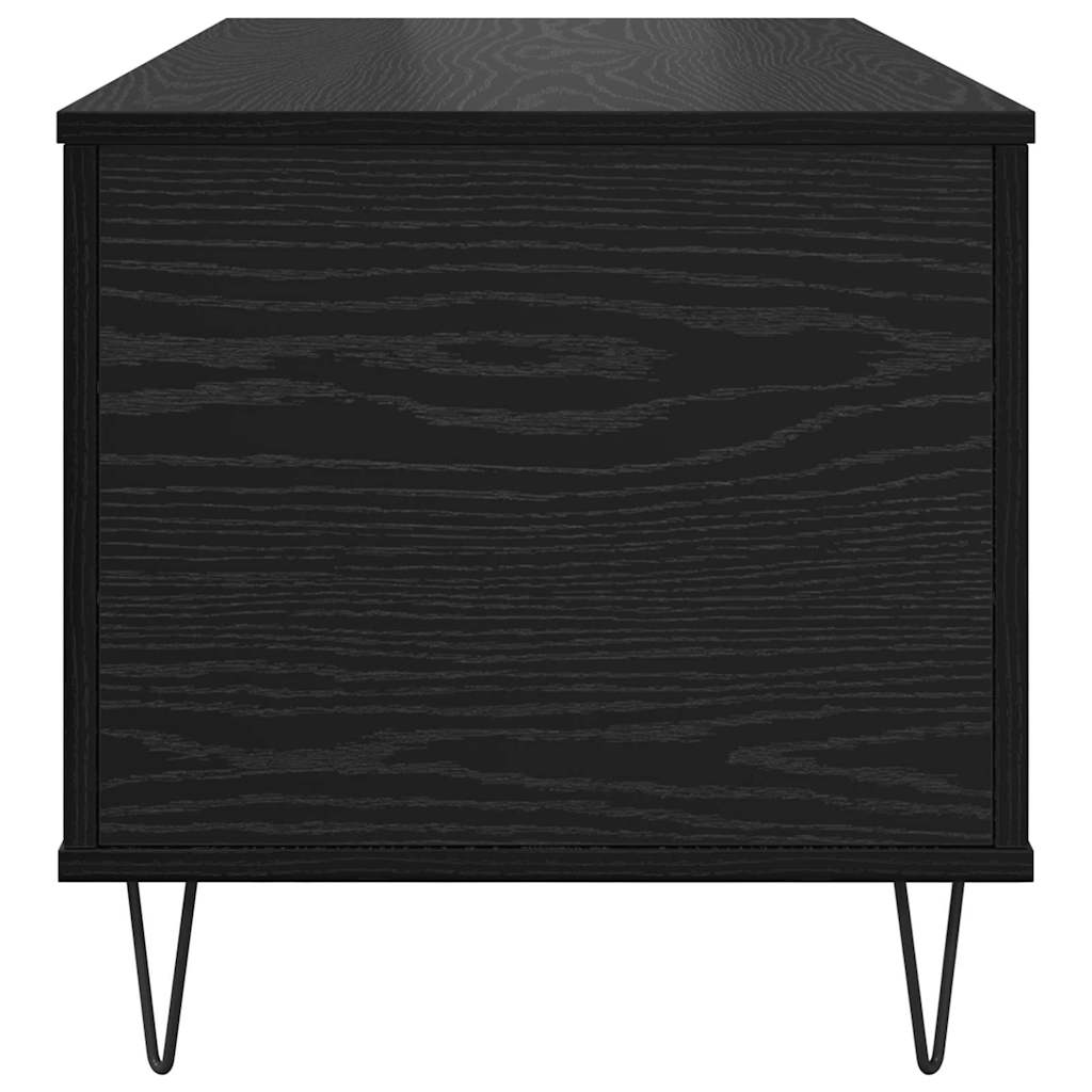 vidaXL Τραπεζάκι σαλονιού Μαύρη δρυς 90 x 44.5 x 45 εκ.