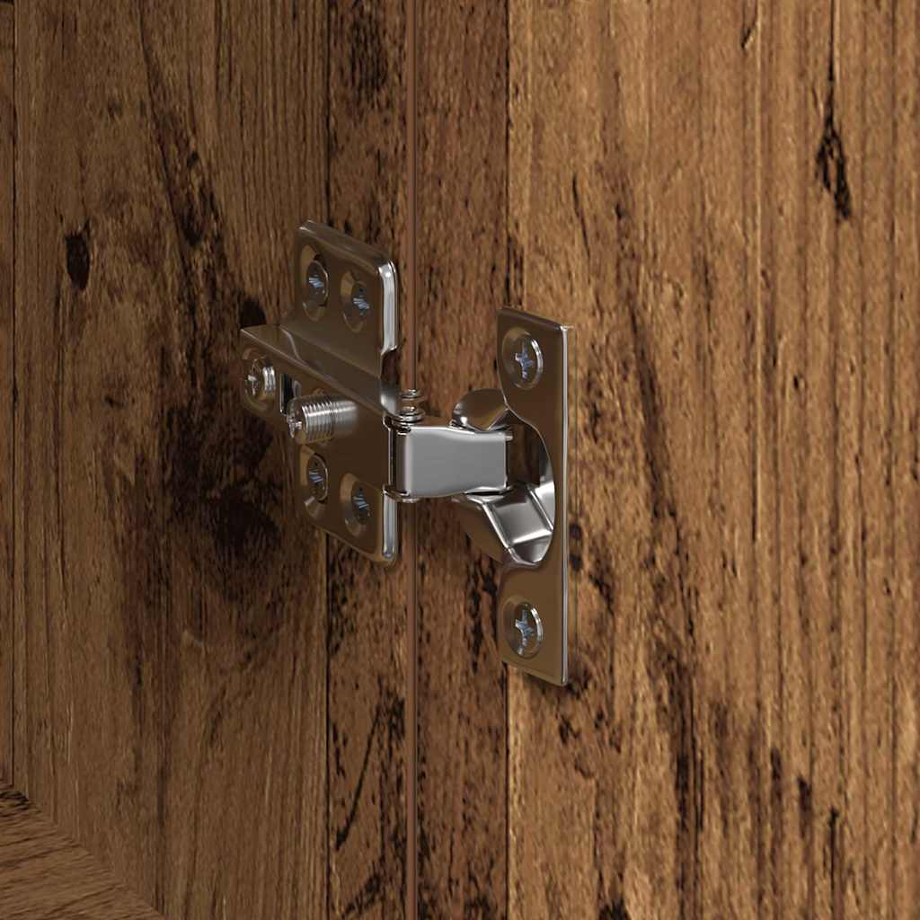 vidaXL Highboard Καφέ 60 x 36 x 110 εκ. Επεξεργασμένο ξύλο