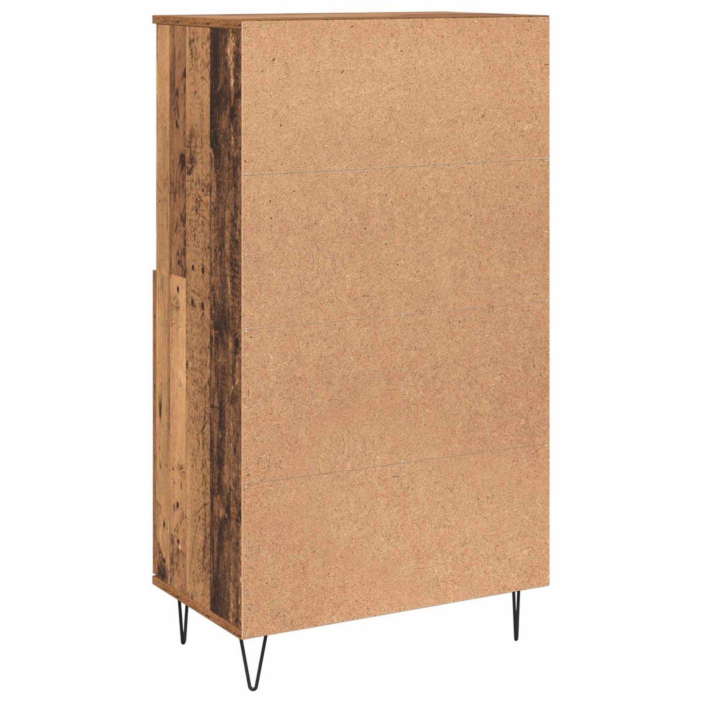 vidaXL Highboard Καφέ 60 x 36 x 110 εκ. Επεξεργασμένο ξύλο